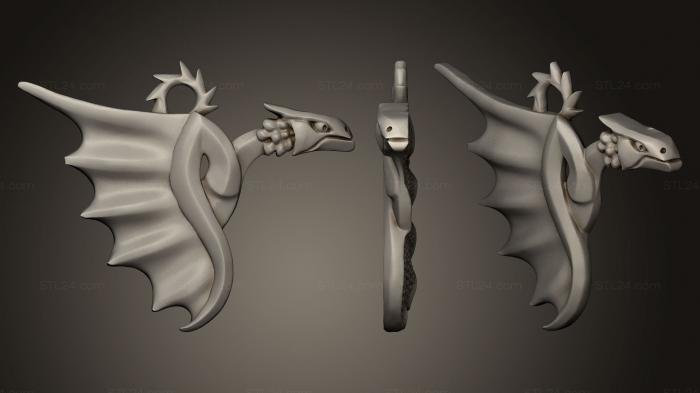 Jewelry (Dragon Watch, JVLR_0120) 3D models for cnc